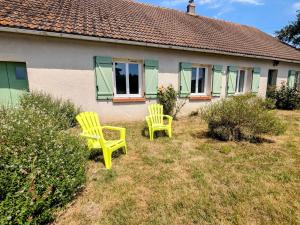 Maisons de vacances Maison plain-pied a la campagne avec jardin privatif, barbecue, proche Parc de la Brenne et Chateauroux - FR-1-591-599 : photos des chambres