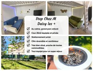 Appartements Stop Chez M Daisy # Qualite # Confort # Simplicite : Appartement 2 Chambres avec Terrasse