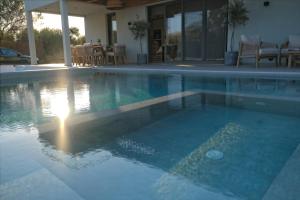Villa Mourelo luxury villa in chania with private pool jacuzzi