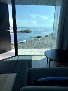 High end sea cabins at Å in Lofoten