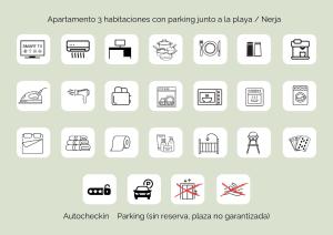 Apartamento 3 hab con parking junto a la playa