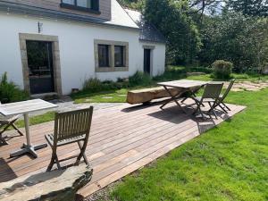 Maisons de vacances Cottage Tea Mamm , ecrin de verdure et son jardin de the, 3 etoiles : photos des chambres