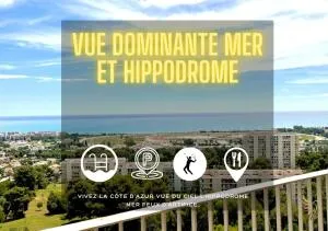 L'Appaloosa de Mer-Pool Tennis Parking-Sea View - -CapitalChic Services Cagnes sur me - Bastide Giraud