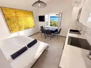 Luxueux haut de villa 4 per à 30m de la plage