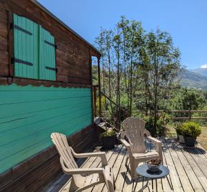 Chalets Roulotte du Mas Rondole : photos des chambres