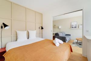 Bel appartement design proche Gare de Lyon, balcon