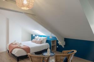 Maisons de vacances ORLEANS - Maison de ville haut de gamme au calme - 4 chambres avec garage - proche de toutes les commodites - LA MAISON D-A COTE : photos des chambres
