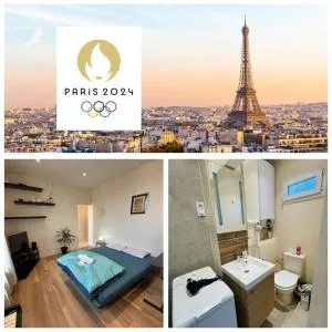 Cosy Appartement Paris proche des Jeux Olympiques - 塞纳河畔皮埃尔菲特