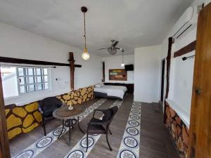 Casa con alberca frente del mar de Santa clara Yucatan