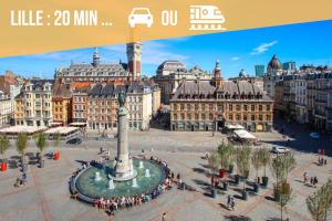 Gîte Le Plain Pied - 5min de la gare vers Lille - Arras - Lens