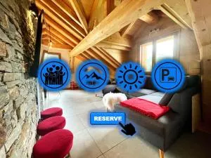 Nouveau - Superbe duplex - Belle vue - Parking privé - 圣费朗索瓦-隆尚