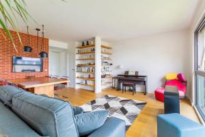Appartements Comfortion Mirage - appartement de luxe avec vue sur la Tour Eiffel et Paris : photos des chambres