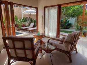 1BDR private villa w pool 350m from Balangan beach