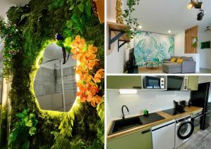 Appartements Le Jungle - Parking et wifi gratuit - Balcon - Alexa : photos des chambres