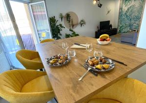 Appartements Le Jungle - Parking et wifi gratuit - Balcon - Alexa : photos des chambres
