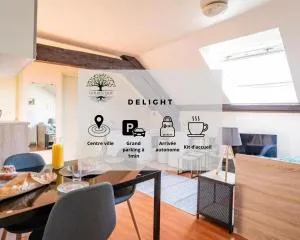 Delight - GOLDEN TREE - WIFI - 20 min St-Croix & Center Parcs - 萨尔堡