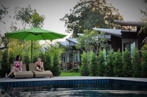 Swimming pool, Family House Zen Boutique Resort in Pai