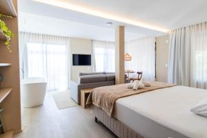 Modernidade com banheira e vista para o mar TJ1437