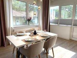 Zentrale Ruheoase mit Terrasse