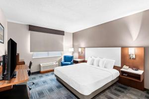 King Room - Mobility Accessible with Roll-in Shower room in SureStay Plus Hotel by Best Western Ottumwa
