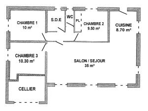 Maisons de vacances Maison calme, entouree de marais, proche plage et commerces, avec jardin et equipements complets - FR-1-306-1283 : photos des chambres