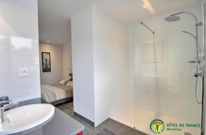 Maisons de vacances Ty moncher cote cour : photos des chambres