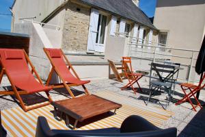 B&B / Chambres d'hotes La Villa Mirabelle 2min d'Arromanches-les-Bains : photos des chambres