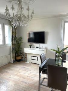 Appartements Tres joli appartement mignon confortable a Paris Villeneuve-la-Garenne : photos des chambres