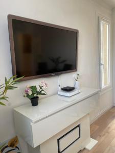 Appartements Tres joli appartement mignon confortable a Paris Villeneuve-la-Garenne : photos des chambres