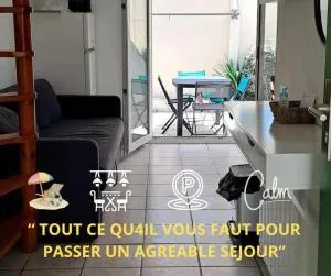 Maison 4 pers avec parking et plage à moins de 100 m - 卡斯特拉斯