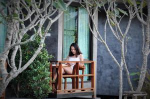 Balcony/terrace, Family House Zen Boutique Resort in Pai