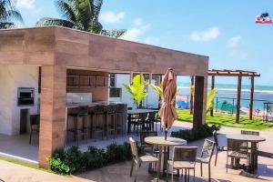 Flat de luxo beira-mar em Porto de Galinhas