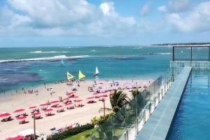 Flat de luxo beira-mar em Porto de Galinhas