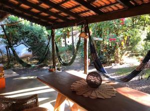 Hostel e Camping Secreto Cerrado Povoado do Moinho Acesso a rios sem custo