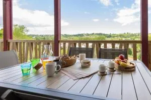 Chalet ILUNA climatisé 2 à 6 pers 3ch 2 sdb piscine et sérénité - Macaye