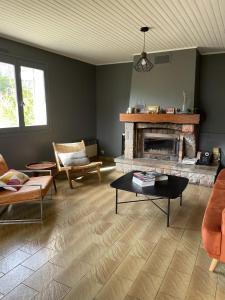 Maisons de vacances The Casa at Cerdan Art and Nature : photos des chambres