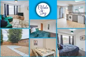 Elfleda Stay - Modern 5 bedroom house with parking - CBG