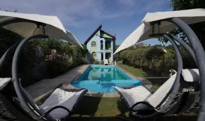 Pensiunea La Rose-lângă lac cu ponton - 辛西斯