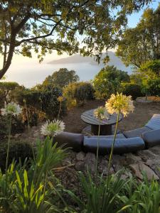 Villas Corse Piana villa d’architecte vue exceptionnelle : photos des chambres