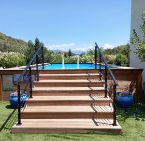 Maisons de vacances L'AMANDIER -LE FIGUIER-LES LAURIERS ROSES : Maison 1 Chambre
