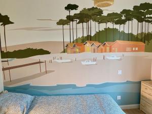 Maisons de vacances Lumineuse maison acces plage a pied a Plougasnou : photos des chambres