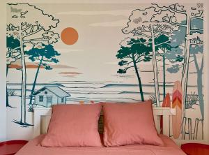 Maisons de vacances Lumineuse maison acces plage a pied a Plougasnou : photos des chambres