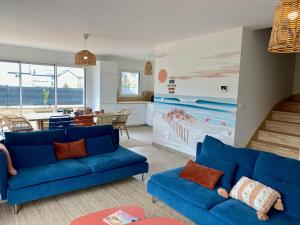 Maisons de vacances Lumineuse maison acces plage a pied a Plougasnou : photos des chambres