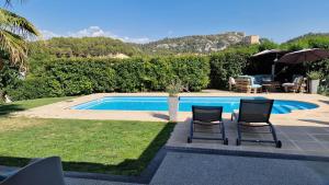 Maisons de vacances Villa contemporaine au calme entre Aix-en-Provence et Lourmarin : photos des chambres