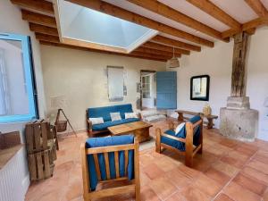 Maisons de vacances La Grange de l'ecolieu du Turc - Piscine partagee : photos des chambres