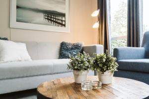 Mooi chalet in havenplaatsje op fietsafstand van het strand bij Ouddorp