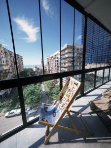 Квартира с видом на море и бульвар