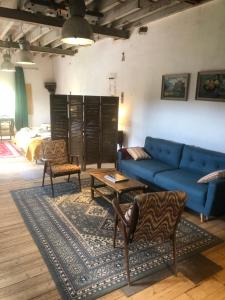 Appartements Loft dans Minoterie Les Grands Moulins de Ruffin : photos des chambres