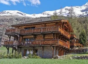 appartement avec jardin dans luxueux chalet - Zinal