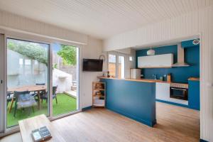 Maisons de vacances A 190m de la plage, hyper centre, maison pour 8 : photos des chambres